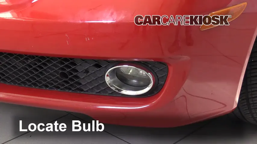 2009 Mercedes-Benz SLK300 3.0L V6 Éclairage Feu antibrouillard (remplacer l'ampoule)